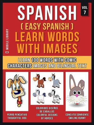 cover image of Spanish ( Easy Spanish ) Learn Words With Images (Vol 7)
